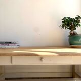 Solid wood coffee table