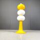 Mid century italian glass floor lamp, 1960s
