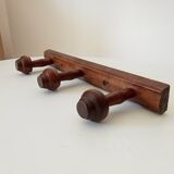 Rustic vintage coat rack
