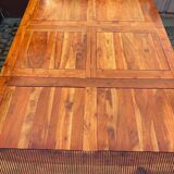 Extendable dining table in solid acacia 190cm