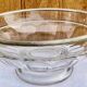 Art Deco fruit bowl with silver Minerva frame, Val Saint Lambert