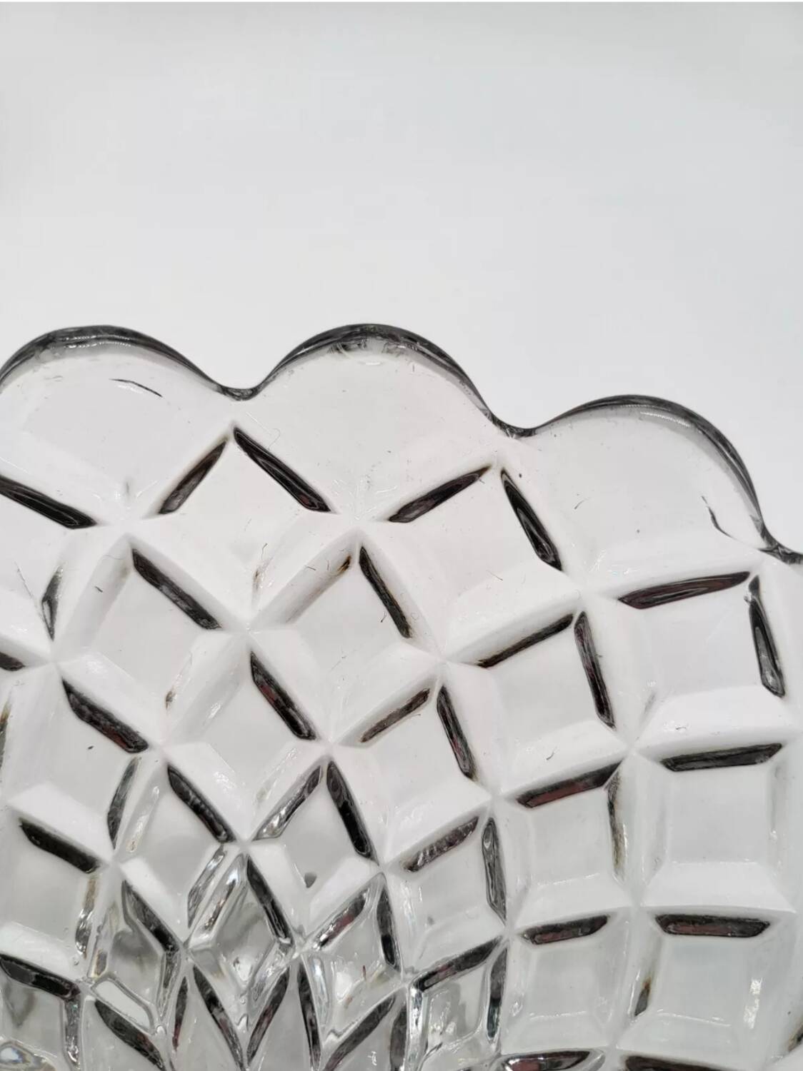 Baccarat Fruit Bowl Compotier In Molded Crystal