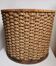 Vintage woven fiber basket