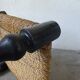 Small low stool or footrest DLC Audoux Minet