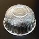 6 antique dessert bowls Clear glass / Scalloped edges
