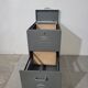 Industrial locker on wheels for hanging backrests