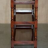 Chariot bibliothèque en acajou circa 1840 à trois niveaux