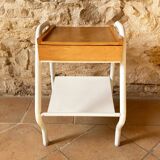 Bedside table attributed to Jacques Hitier, 1950s