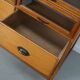 English Haberdashery Shop Cabinet with Glass Fronted Drawers, Circa 1930s