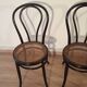 Chaises de salle à manger en hêtre courbé dans le style de Thonet, Italie, lot de 4