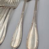 Ravinet d'Enfer silver plated cutlery set 38 pieces