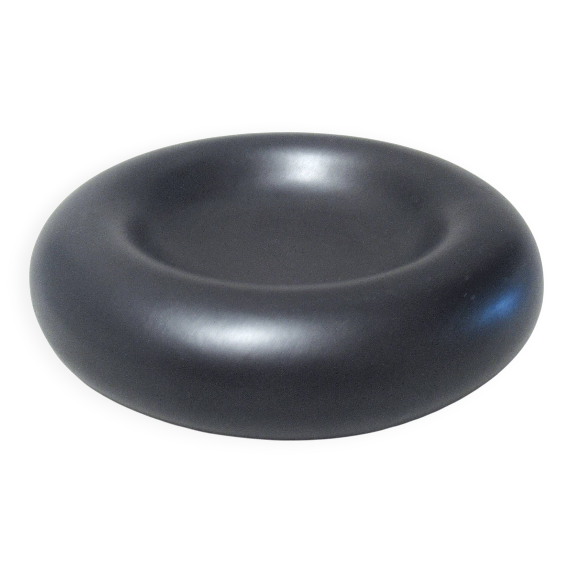 Burl pocket in black ceramic 1980