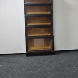 Vintage oak Barristers book shelves by Soennecken Germany