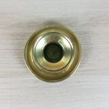 Bougeoir à poussoir en laiton