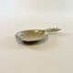 Empty pineapple pocket in silver metal