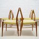 Mid-century Austrian dining chairs, 1950s, set of 6