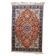 Vintage 1950s Persian Tabriz rug with silk highlights 84cm x 127cm