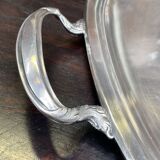 Silver metal top Ercuis - 59x34cm