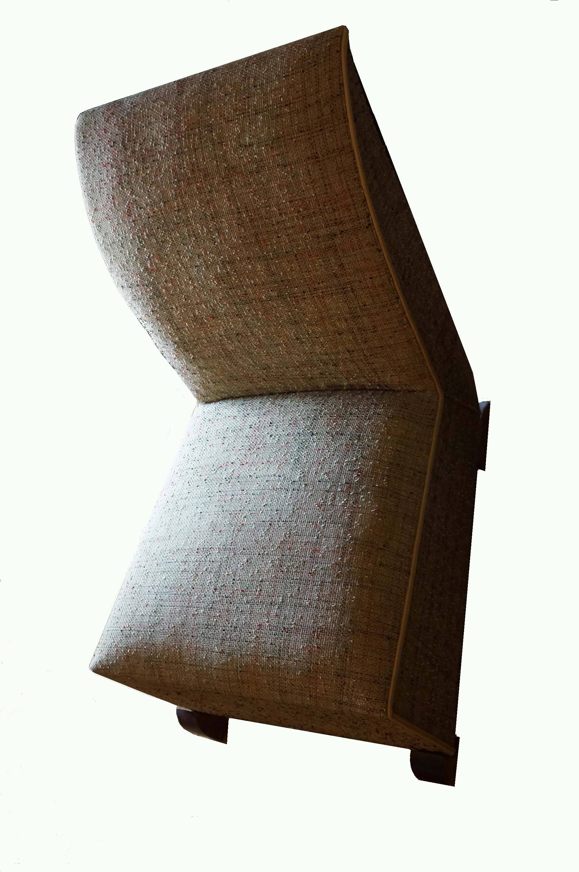 VINTAGE armchair attributed to MAISON DOMINIQUE
