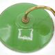 Enamelled wall lamp