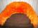 Armchair of child in 1970, metal and orange rug