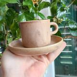 12-cup service with saucers and a pourer - Vieux grès de la Tour