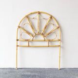 Rattan headboard