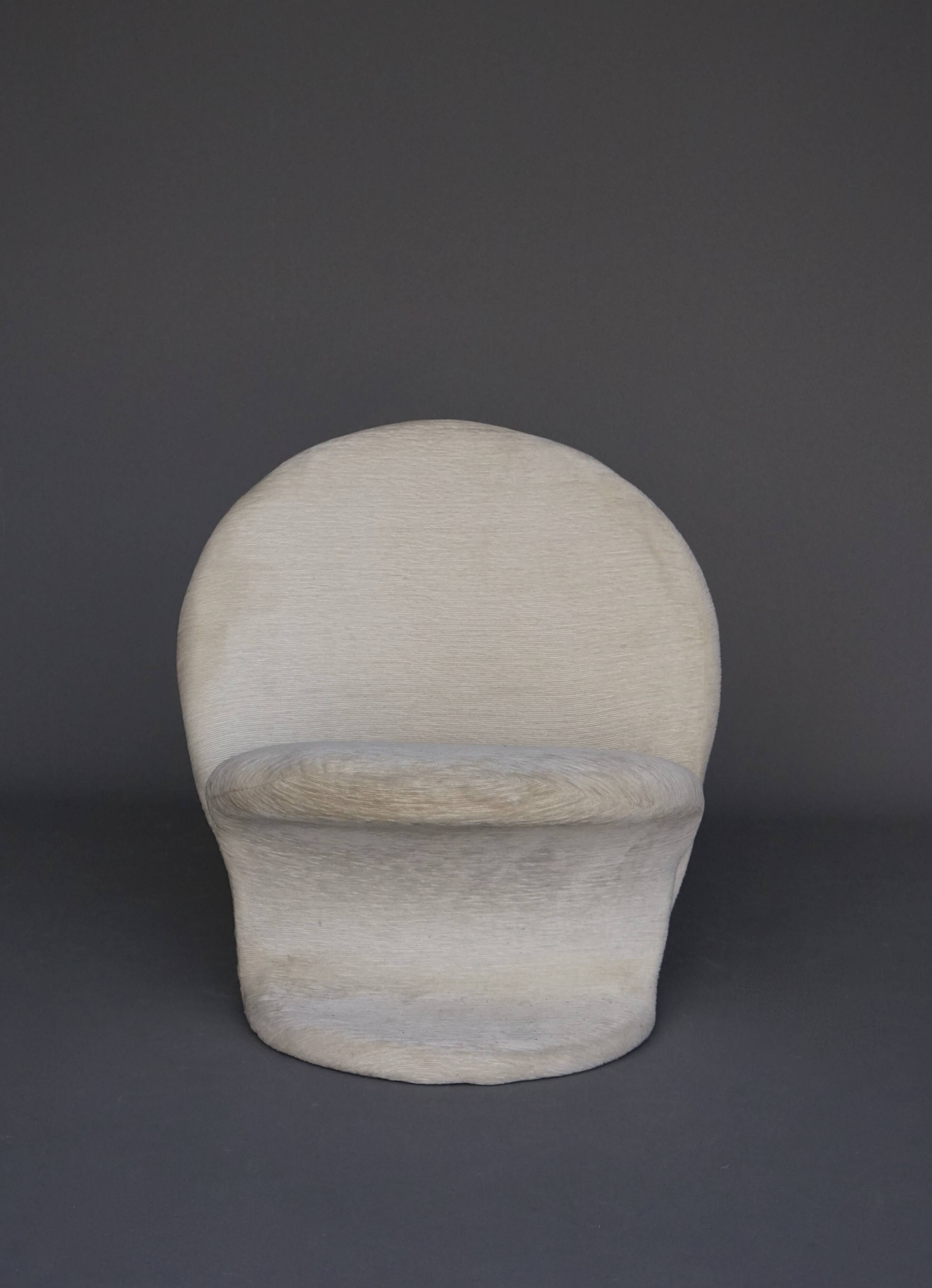 Fauteuil lounge F572 de Pierre Paulin pour Artifort. Années 1960.