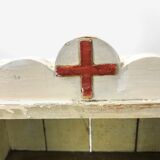 Old medicine cabinet with mirror