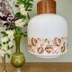 Suspension globe vintage années 70 en opaline