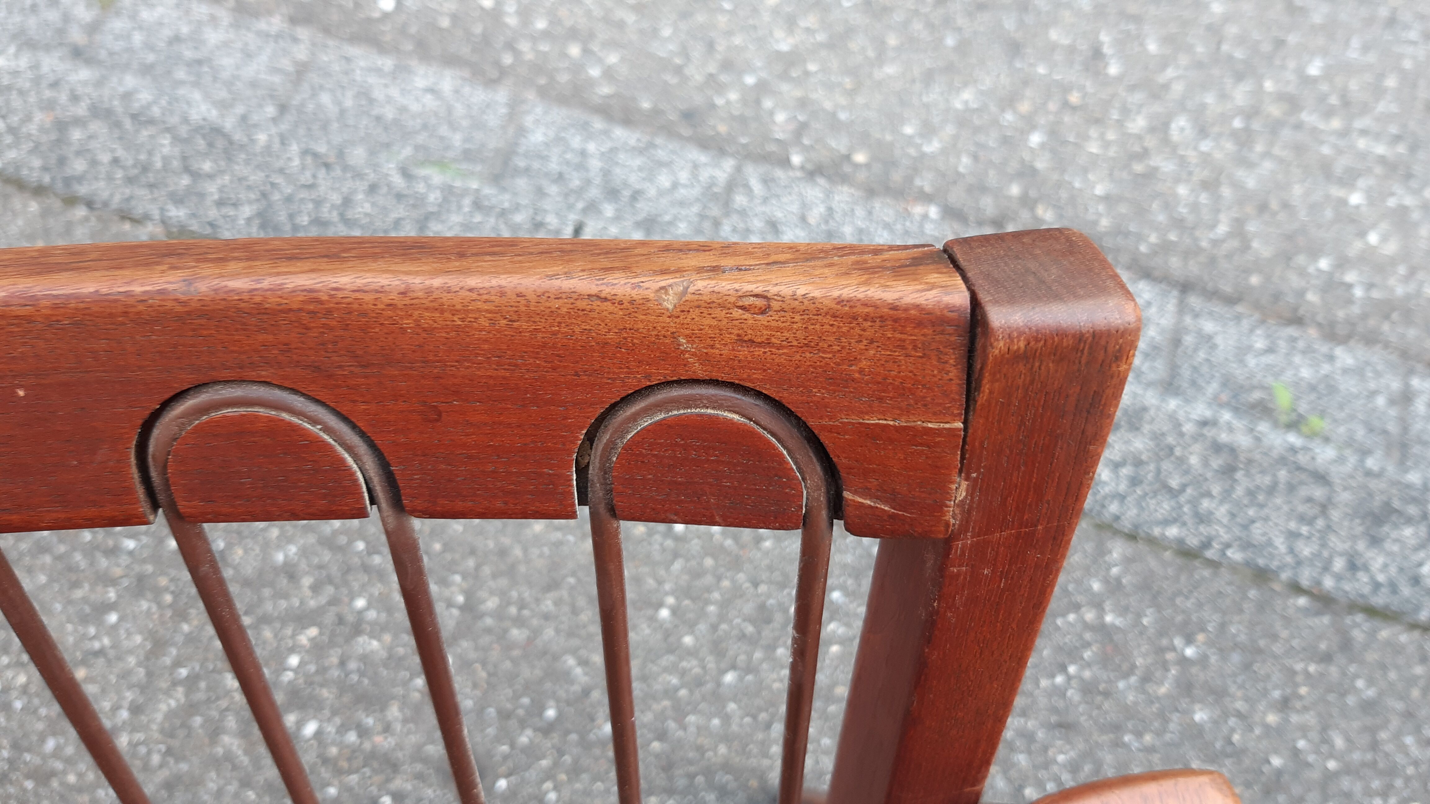 Scandinavian teak armchair 1960