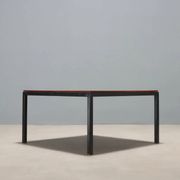 Vintage Arflex coffee table designed by Paolo Tilche in wood, Italy, 1960s.