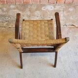 Armchair design rope 1960"