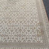 Golden Persian wool rug 200x300cm