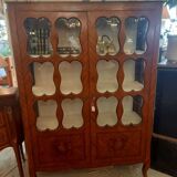 Vitrine Louis XV Marquetée