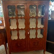 Louis XV Marquetry Display Case