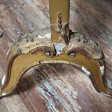 Antique Louis XV style fire screen, in carved and gilded wood, in need of restoration