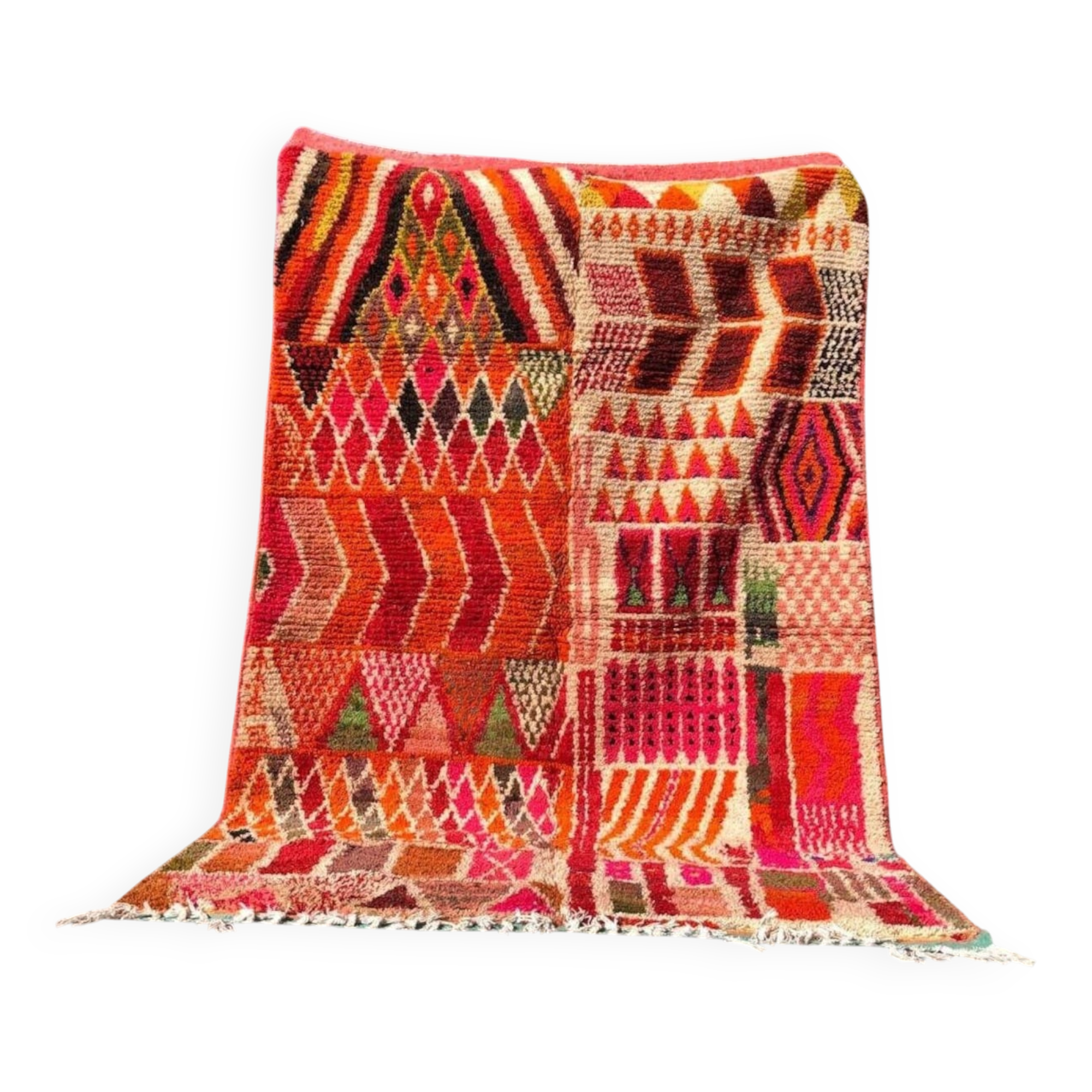 Artisanal Moroccan rug 250cm×150cm