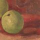 Italian signed still life painting dated 1930