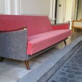 Daybed sofa convertible years 50-60 vintage original perfect state