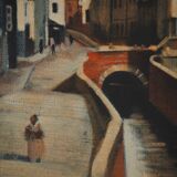 André Derain: Amiens crossed by the Somme, Signed lithograph