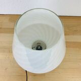 Lampe champignon Murano blanche 70