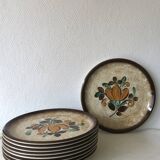 9 Boch Belgium Corfu dinner plates