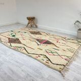 Handmade Moroccan Berber carpet 250 x 154 CM