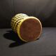 Vase scoubidou jaune et noir