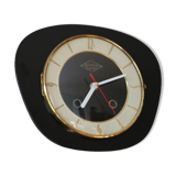 Rectangular clock Lutétia formica black