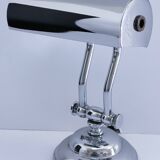 Vintage articulated chrome lamp