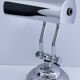 Vintage articulated chrome lamp