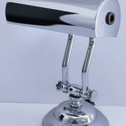 Vintage articulated chrome lamp