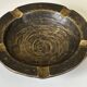 Vintage bronze ashtray design from the 60s